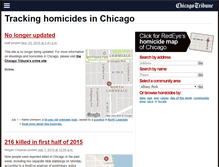 Tablet Screenshot of homicides.redeyechicago.com